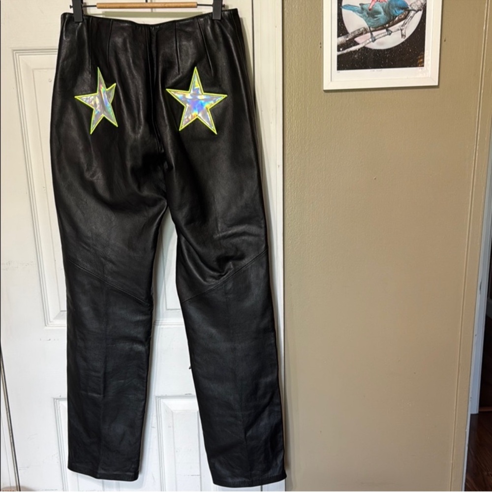 Yvonne Marie Black‎ Leather Pants